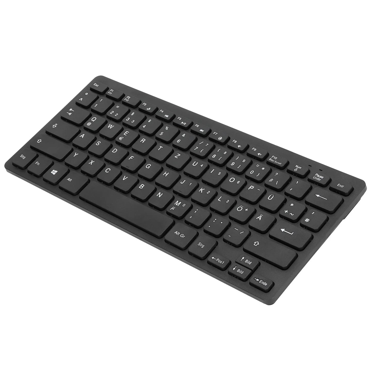 78 Keys Russian French German Keyboard Ergonomic Design UltraThin Mini Durable USB Wired Mechanical Keyboard for PC Laptops