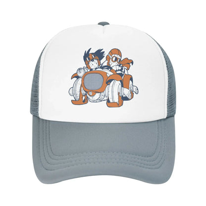 Goku Muten Roshi Dragon Ball Z Baseball Caps Sport Sun Hat Anime DBZ Hats Breathable Polyester Trucker Cap Summer Trucker Caps, Fraquane SAS