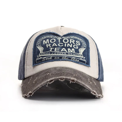 Casquette de baseball en coton printemps-été pour homme, style délavé et vieilli, chapeaux pour homme et femme, casquette de soleil pour l'extérieur, casquettes hip-hop, style décontracté, multicolore