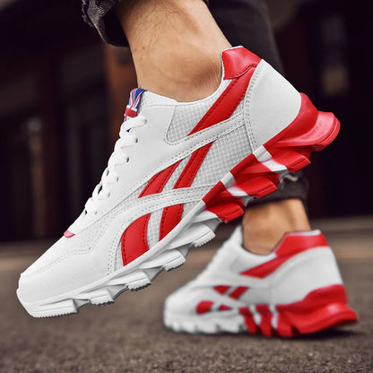 Men's Shoes Marathon Running Sports Shoes Casual Sneakers Soft Comfortable Training Shoes Wear Resistant Sneakers Men Sneakers