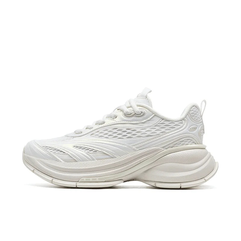 Xtep Basque 3 Sneakers Women Lightweight Wear-Resistant Trendy Durability Thick Sole Casual Sports Female Shoes 874218320006