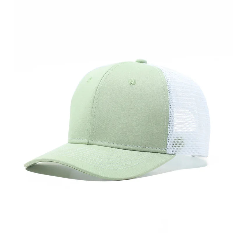 Breathable Mesh Classic Baseball Cap forMem Women Casual Trucker Hat Breathable Adjustable Snapback Unisex Active Sporty Dad Cap