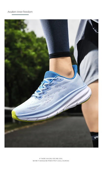 2025 nye afslappede løbesko til sport og udendørs brug, komfortable forår/sommer-sneakers med skridsikker sål, unisex til mænd og kvinder, bløde træningssko til mænd