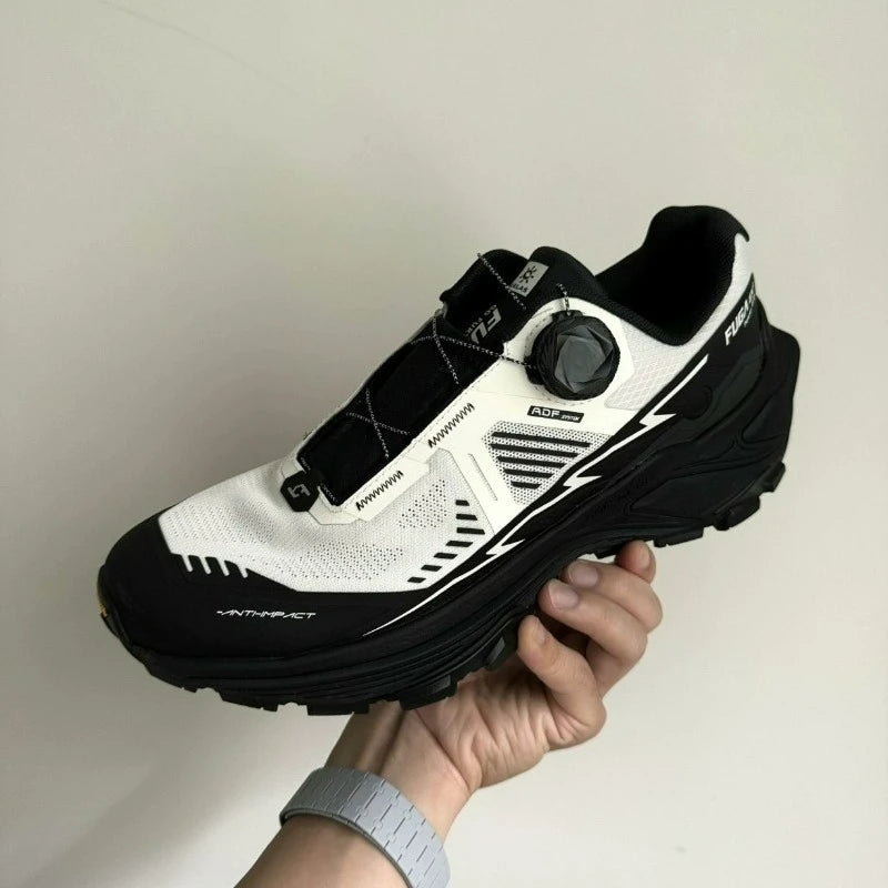 2026 Luxury Brand Trail Running Shoes Men Women Quick Lacing Outdoor Sports Shoes Unisex Anti-Slip Jogging Shoes Couples