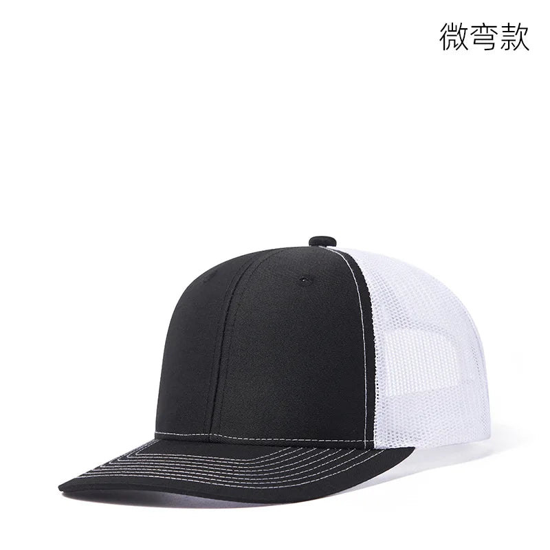 Gorras de camionero de malla en 38 colores para actividades al aire libre, gorras «dad hat» con cierre a presión, gorras de hip hop para hombre y mujer, gorras de béisbol ajustables para niños y niñas