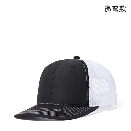 Gorras de camionero de malla en 38 colores para actividades al aire libre, gorras «dad hat» con cierre a presión, gorras de hip hop para hombre y mujer, gorras de béisbol ajustables para niños y niñas