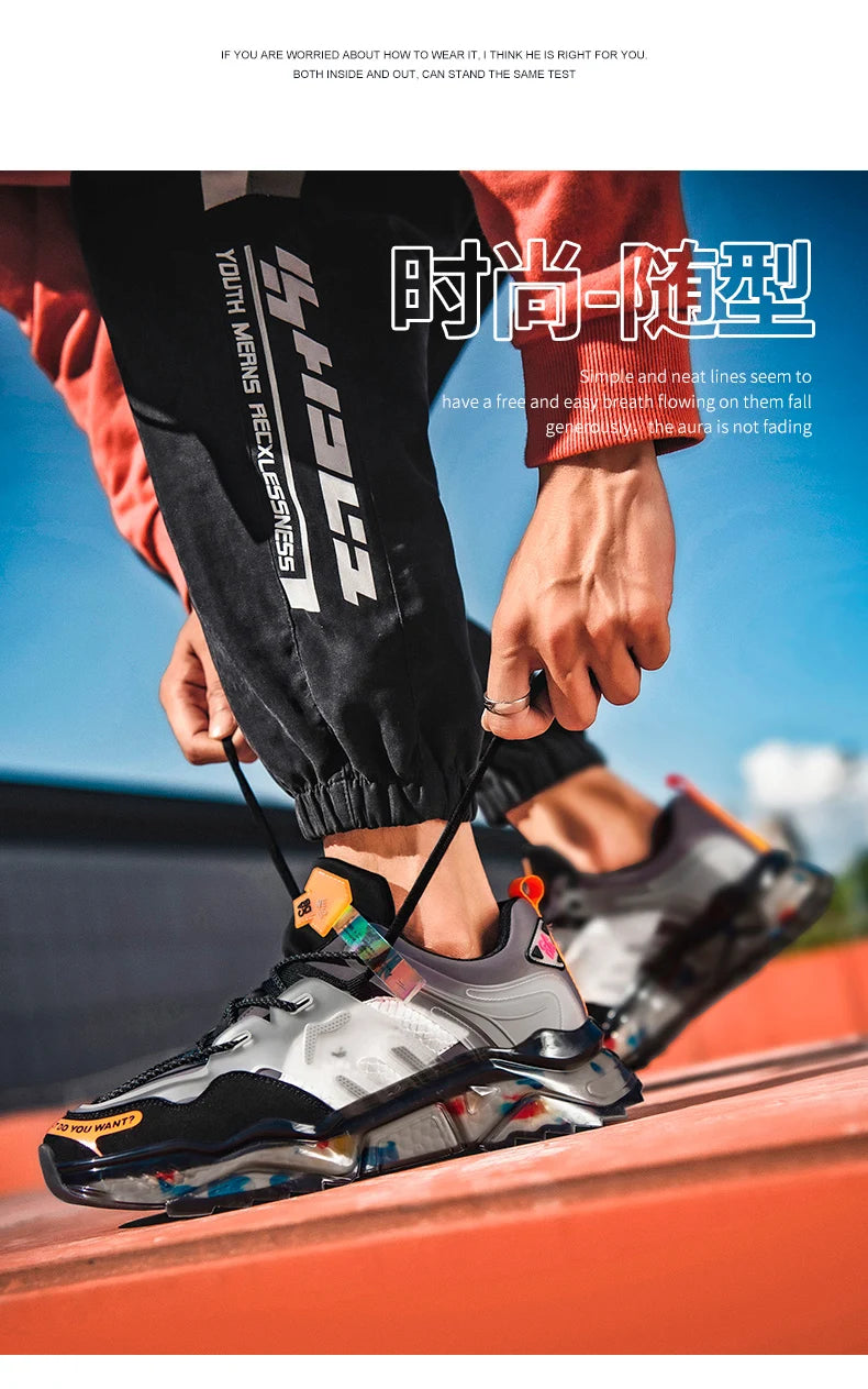 Shoes Men Sneakers Male Casual Men's Shoes Tennis Luxury Shoes Trainer Race Breathable Shoes Fashion Loafers Running Shoes for Men