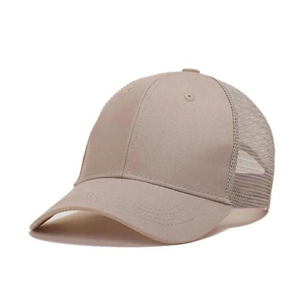Baseball Cap Men Hat Women Summer Outdoor Camouflage Sun Hat Breathable Mesh Cap Solid Color Snapback Casquette Bone Male