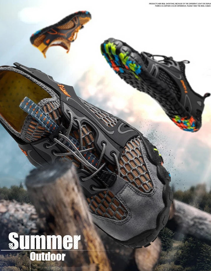 Men Wading Shoes Barefoot Beach Shoes Non-Slip And Wear-Resistant Swimming Upstream Shoes Women Outdoor Water Sports Shoes
