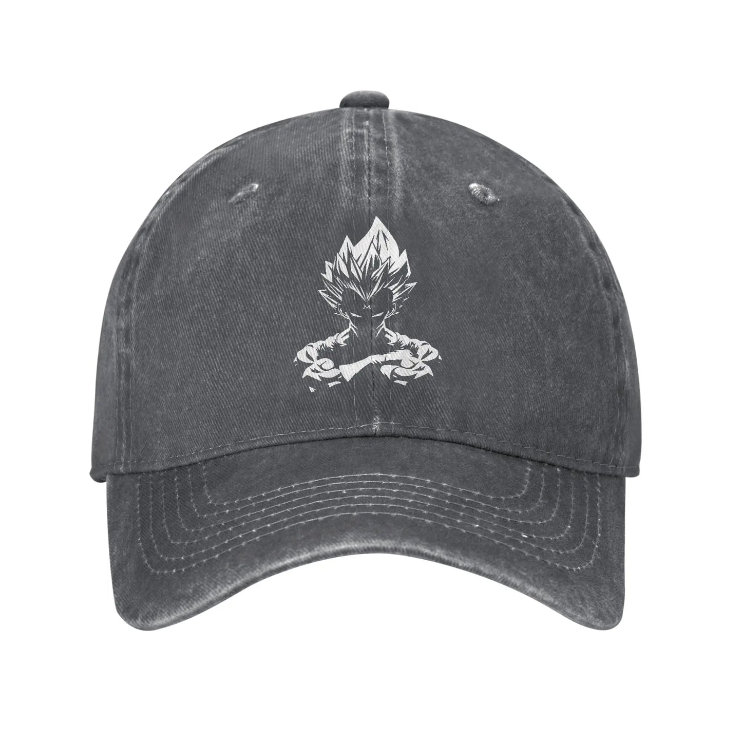 Dragon Ball Z Goku DBZ Unisex Style Baseball Caps Saiyan Distressed Denim Hats Cap Retro Workouts Unstructured Soft Snapback Cap