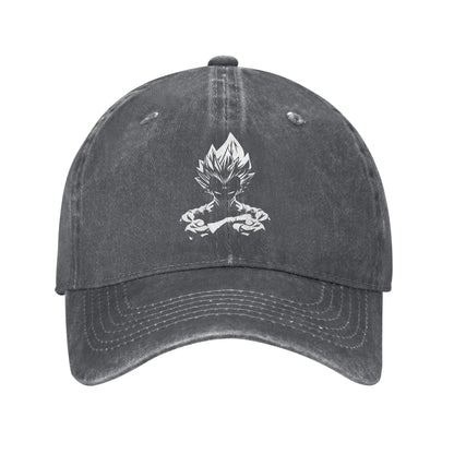 Dragon Ball Z Goku DBZ Unisex Style Baseball Caps Saiyan Distressed Denim Hats Cap Retro Workouts Unstructured Soft Snapback Cap