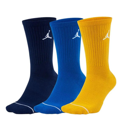 Nike 3-Pack Men's and Women's Thick-Pile Terry-Sole Sports Socks: Non-Slip, Comfortable, and Breathable SK0118-010