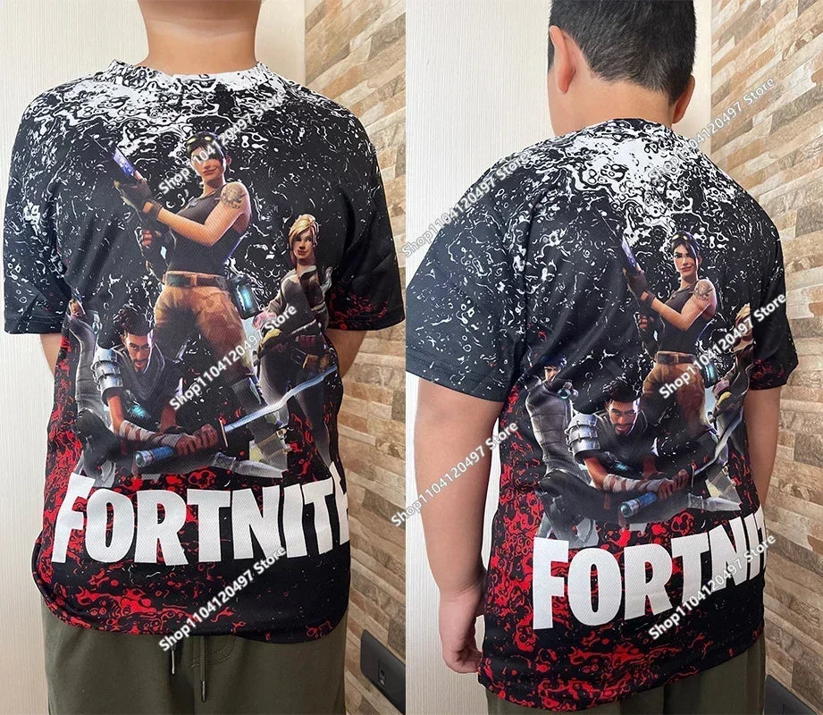 2024 New Game Zipper Hoodie, Children's Sweatshirt Fortnite Pullover Sweatshirts, Fashion Boys and Girls Clothing