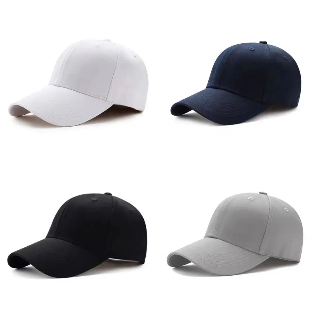 Barve Poletje Jesen Moda Enobarvne Moški Ženske Baseball kapica Adhezivna kapica HipHop Nastavljiva Kul sončna kapica Casquette Gorras Darilo