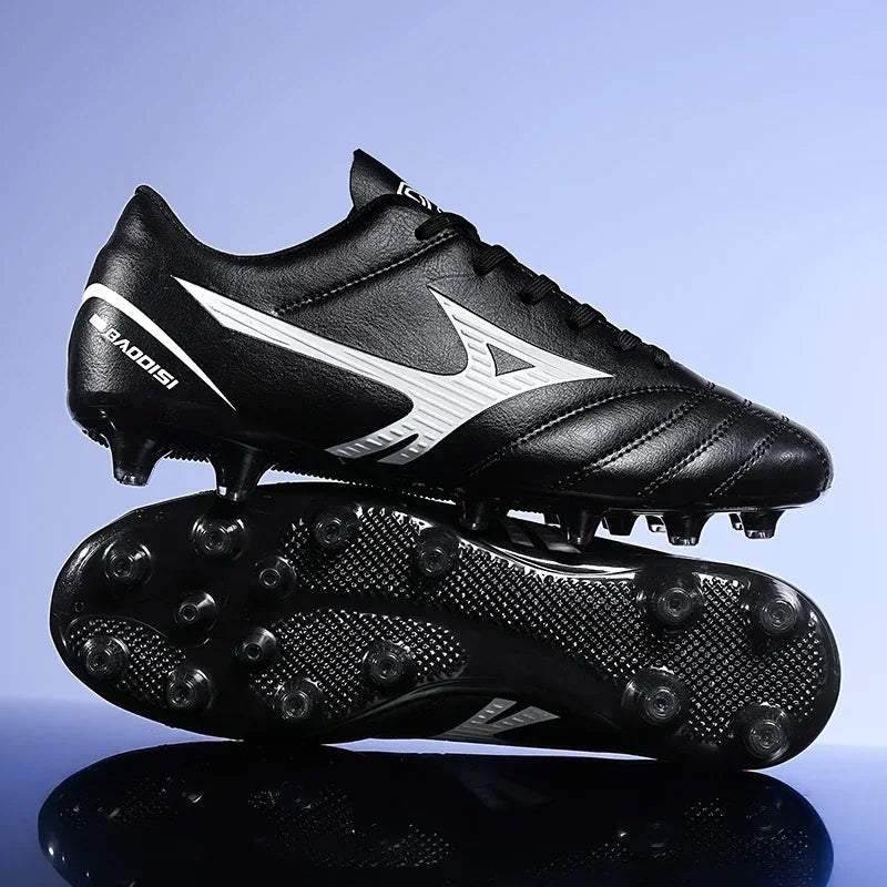 Nouvelles chaussures de football pour hommes, chaussures de football d'intérieur pour adultes, crampons de football antidérapants, crampons de sport ultralégers, crampons de futsal, entraînement sur gazon, confortables.