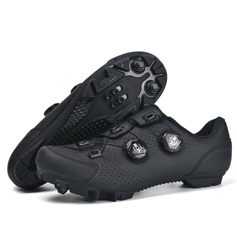 Cycling Sneaker MTB Men Sport Road Bike Boots Flat Racing Speed Sneakers Trail Mountain Bicycle Footwear Spd Pedal Cycling Shoes