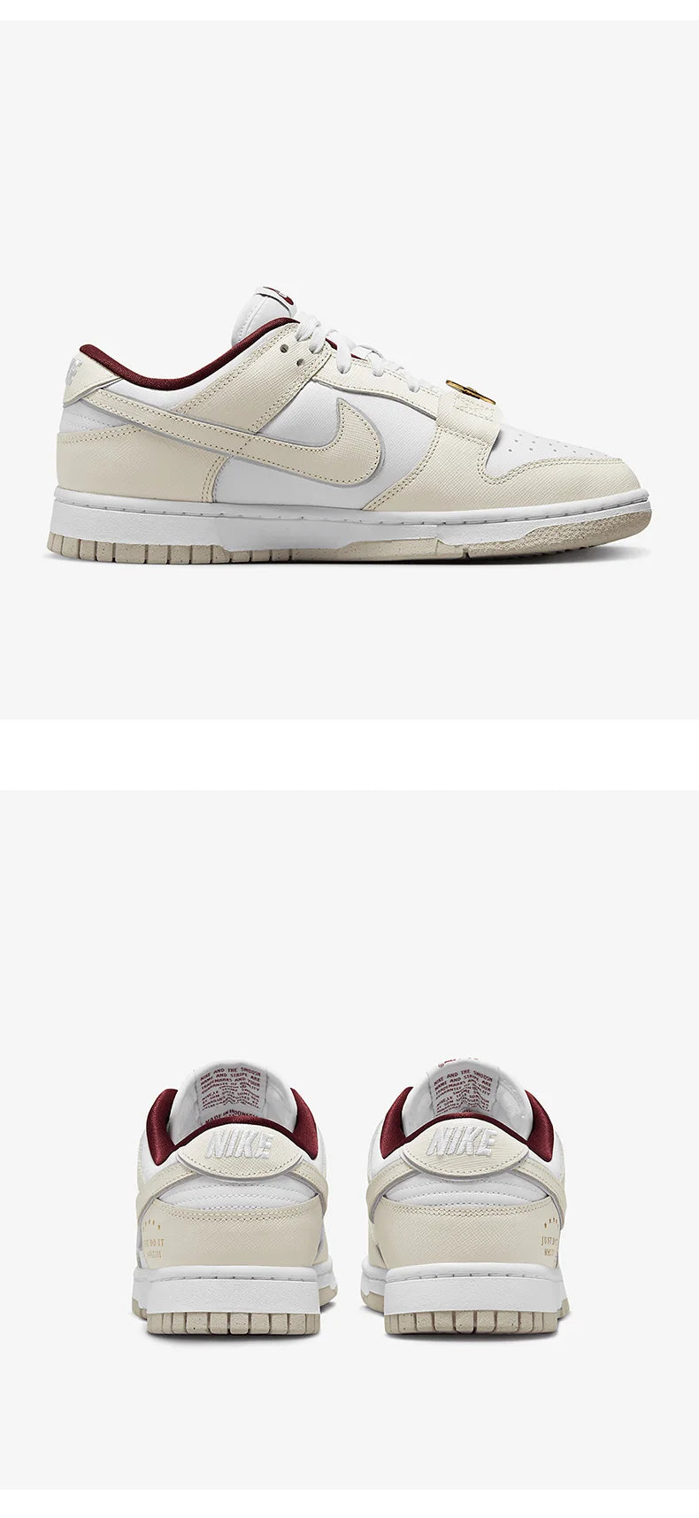 Nike Genuine Dunk Low SE Women's Sports Lightweight Low Top Board Shoes DV1160-100
