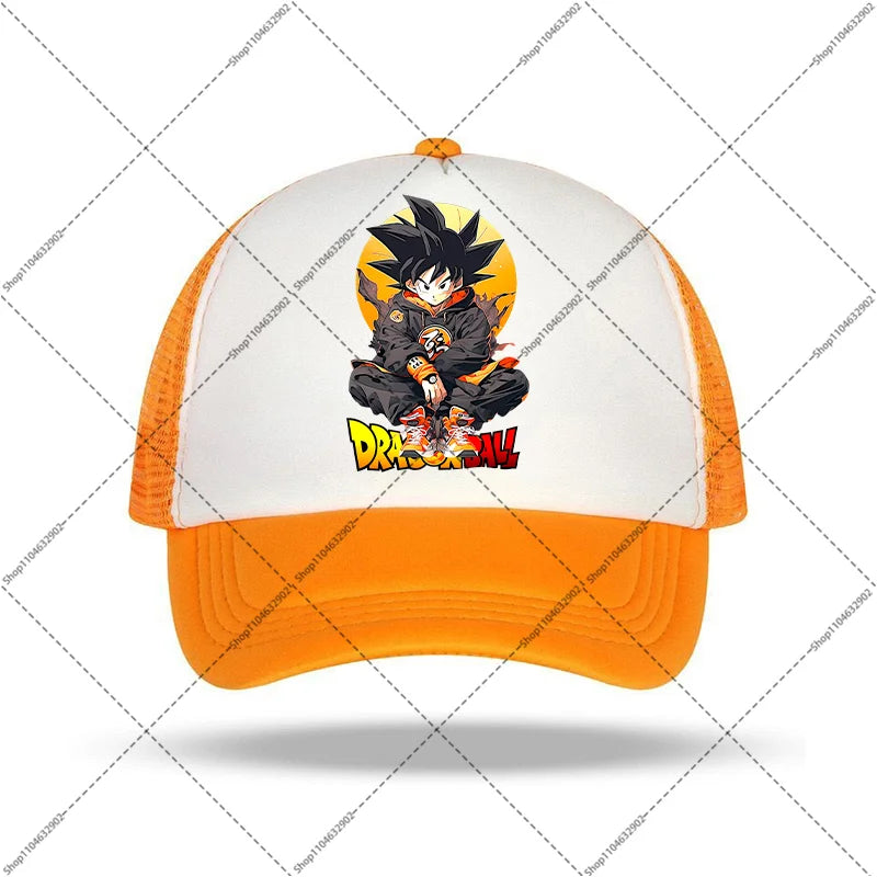 Dragon Ball Baseball Cap Women Men Sun Hats Cartoon Anime Printed Caps Adult Summer Comfortable Unisex Cotton Hat Party Gifts