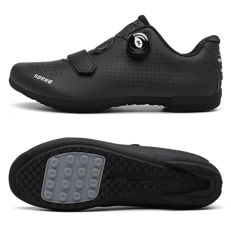 Cycling Sneaker Mtb Road with Sports Speed Bike Shoes  For Men Women Mountain Racing Flat SPD Zapatillas Ciclismo Mtb