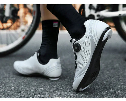 Unisex Cycling Shoes Road Bike Men Racing Self-Locking Speed Bicycle Sneakers Women Spd Cleats road Cycling Footwear