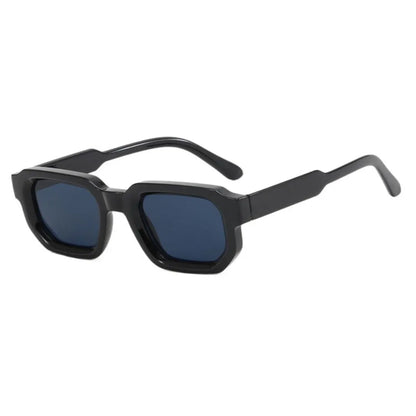 UV Protection Small Frame Square Sunglasses Punk Square Women Sun Glasses Leopard Print UV400 Retro Eyewear Photography