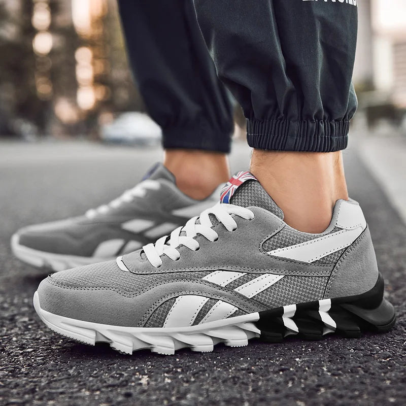 Men's Shoes Marathon Running Sports Shoes Casual Sneakers Soft Comfortable Training Shoes Wear Resistant Sneakers Men Sneakers
