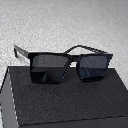 Vazrobe 160 mm oversized solbriller til mænd, polariserede, sorte solbriller til mænd, unisex, store, med bred ramme, XXL-størrelse