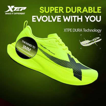 XTEP 2000km PRO Running Shoes For Men 2026 Spring Soft Durability Stability Comfort Lightweight Male Sports Sneakers 874219110026