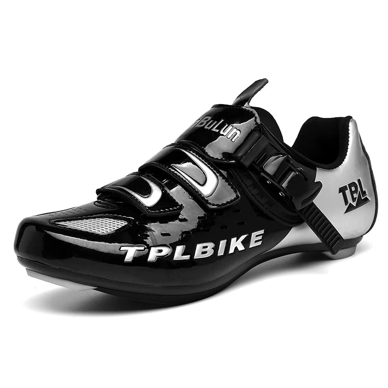 New Men’s and Women’s Bicycle Shoes Outdoor Cycling Shoes with Three Functional Soles Professional Training Shoes