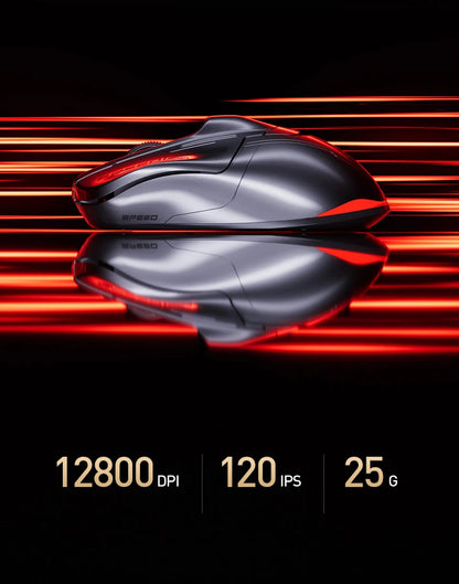 INPHIC Super Racing Car Series kabellose Bluetooth-Gaming-Maus 500mA mit Akkustandsanzeige und anpassbaren Lichteffekten