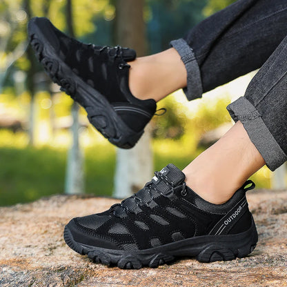 Men Women Outdoor Sports Hiking Shoes Fashion Trekking Sneakers Comfort Footwear All Season Jogging Shoes for Men Breathable Shoes