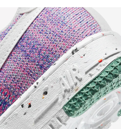 Nike Authentic AF1 CRATER FLYKNIT Women's Sports Casual Sneakers DC7273-500