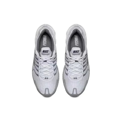 Nike Air Max Torch 4, chaussures de course décontractées à tige basse, confortables et polyvalentes, modèle unisexe, blanc et bleu, 343851-104.