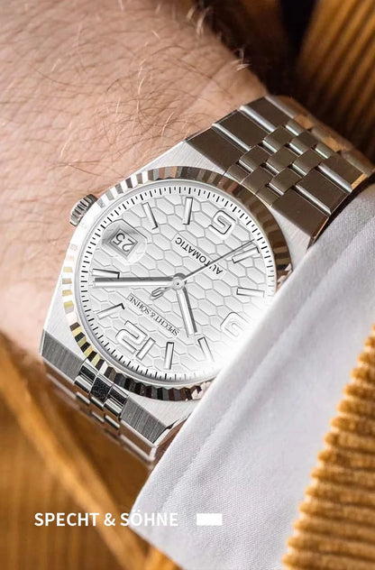 Specht & Söhne New Men's Watches Miyota 8215 Automatic Mechanical Wristwatches Stainless Steel Watch Men's Watch 37MM