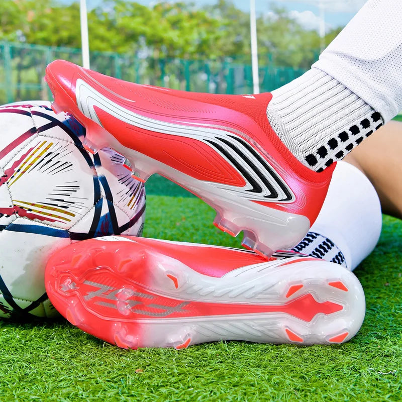 Nouvelles chaussures de football pour hommes TF/FG, modèle professionnel unisexe, très populaires, chaussures de futsal ultra-légères, chaussures de football de haute qualité, chaussures de sport pour femmes.
