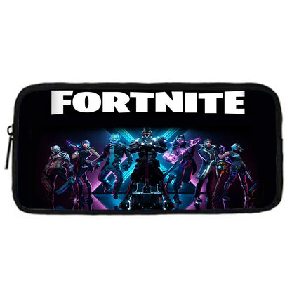 Trendiger Gaming-Schulrucksack für Kinder mit Lunchbags, Design-F-FortniteS Federmäppchen, Schultaschen für Jungen und Mädchen, ideales Geschenk