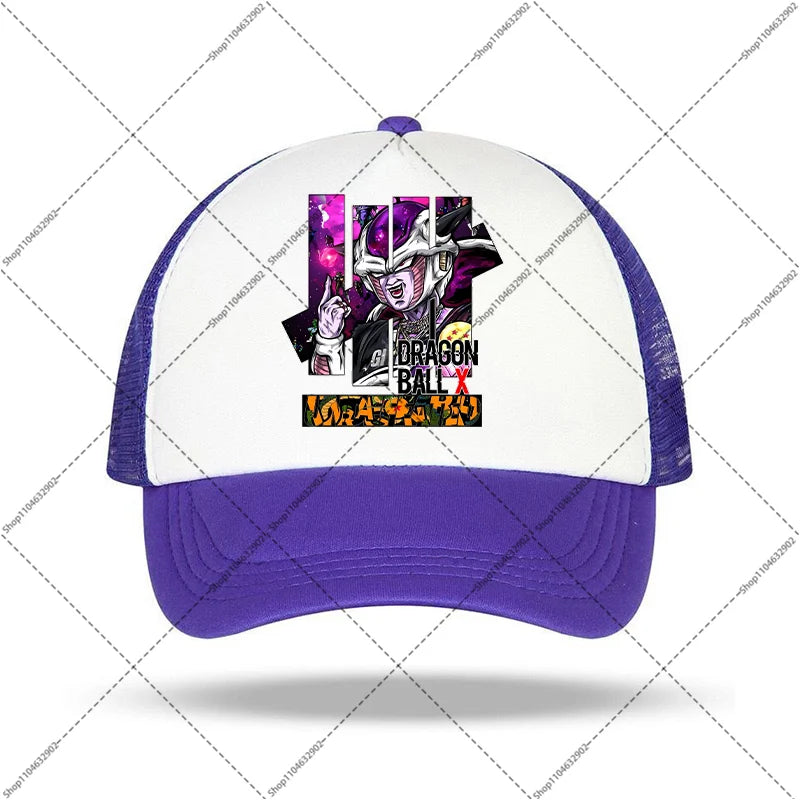Dragon Ball Baseball Cap Women Men Sun Hats Cartoon Anime Printed Caps Adult Summer Comfortable Unisex Cotton Hat Party Gifts