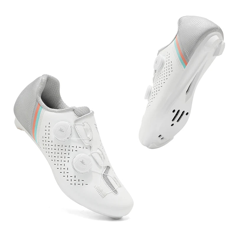 Road Cycling Shoes Flats Cleats Shoes Speed Cycling Sneaker Man Bike Shoes Women Self-Locking Non-slip Mountain Bicycle shoe spd