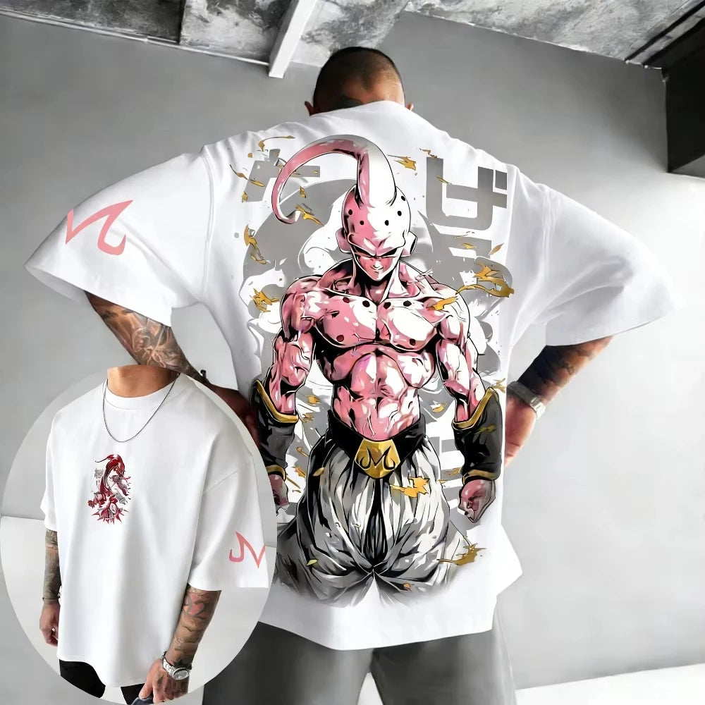Dragon Ball Z Themed T-Shirt - Pure Cotton, Breathable & Elastic _ Comfortable & Stylish _ Great for Anime Fans Summer T Shirt