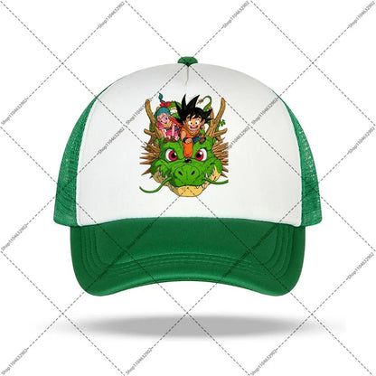Dragon Ball Baseball Cap Women Men Sun Hats Cartoon Anime Printed Caps Adult Summer Comfortable Unisex Cotton Hat Party Gifts