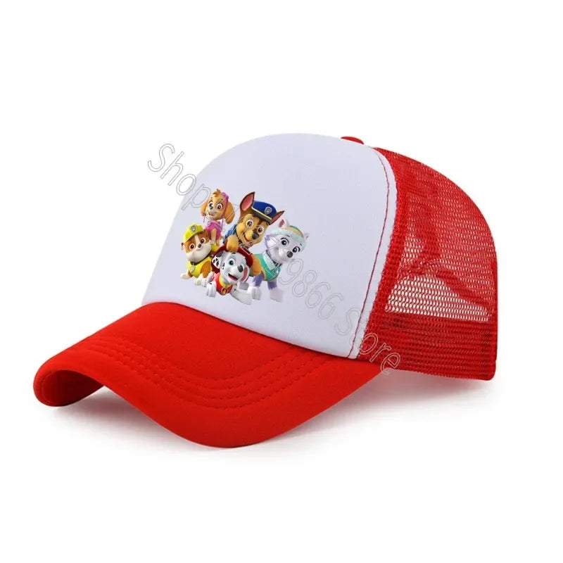 Paw Patrol baseballkasket med Skye Chase-mønster i tegneserie- og anime-stil – unisex-kasketter, sommermode, solhatte, fødselsdagsgaver