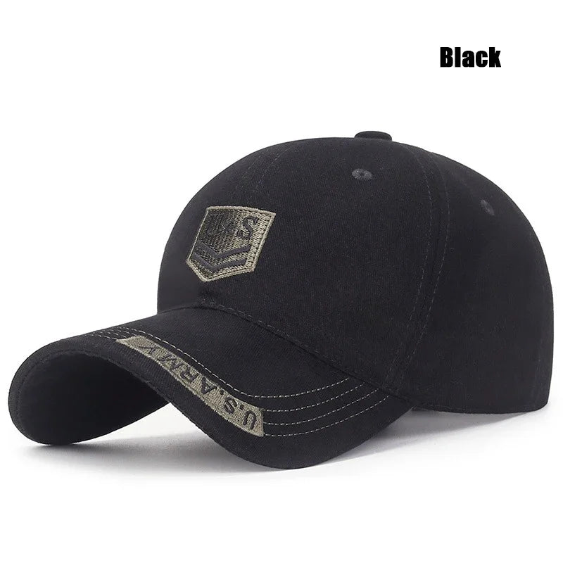 Șapcă de bumbac moale de primăvară și toamnă, pentru activități în aer liber, universală, cu vizieră de protecție solară, șapcă de baseball, șapcă camuflaj cu cozoroc în formă de cioc de rață