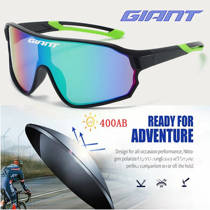 GIANT Cycling Glasses men and women UV400 Anti Fog HD REVO Lenses CE/ANSI Certified Cateye Design MTB/Road Bike