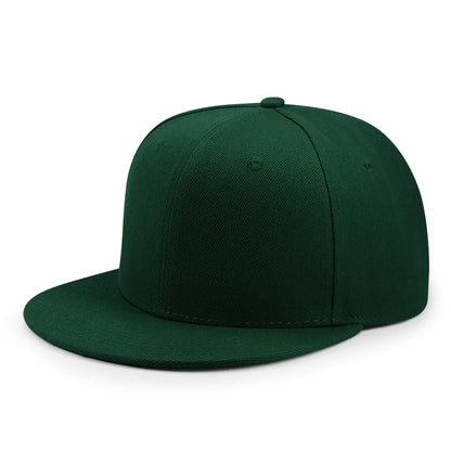 Casquette ajustée entièrement fermée, taille New York Plus Large, style « trucker » pour homme, visière plate, style hip-hop, unie, snapback, sans impression, visière plate, bord Era