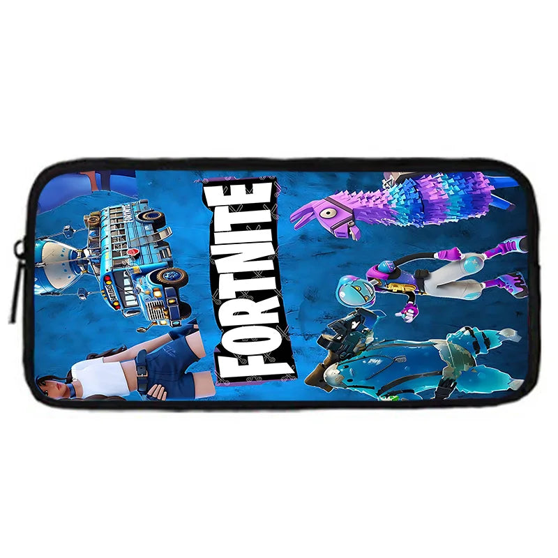 Beliebter FortniteS Schulrucksack für Kinder mit Umhängetasche und Federtaschen – Schultaschen für Jungen und Mädchen, ideales Geschenk