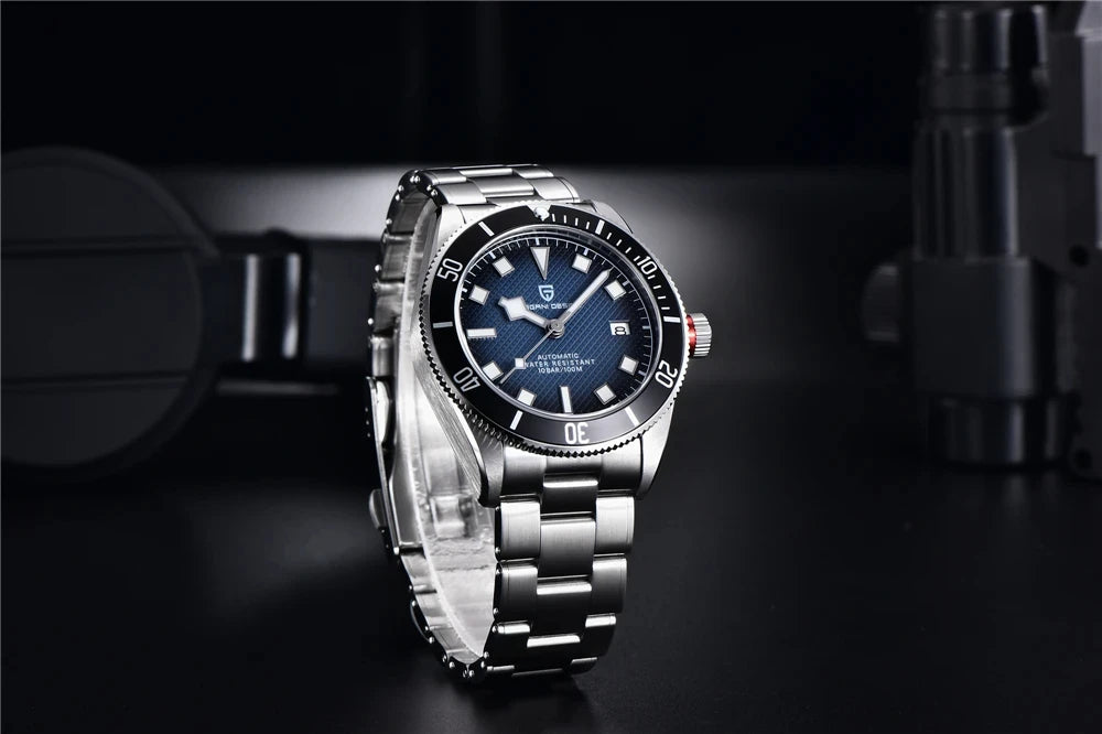 PAGANI DESIGN BB58 Men's Watches Mechanical Watch For Men Luxury Automatic Watch Men NH35 Movt Waterproof Reloj Hombre PD-1671