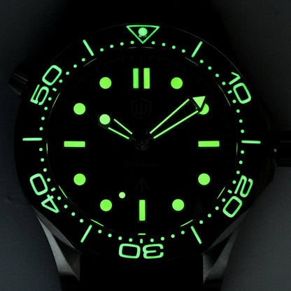 Watchdives WD007Q Diver Watch VH31 Sweep Second Quartz Movement Luminous Domed Sapphire Crystal Watches 42mm Titanium Watches