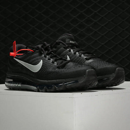 Nike Genuine AIR MAX 17 Men's and Women's Full Sole Air Cushion Shock Absorption Running Shoes 849560