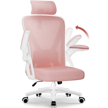 Office Chair Ergonomic Reclining 90°-135°,Desk chair with Lumbar Support,Computer chair Adjustable Headrest,living room chairs