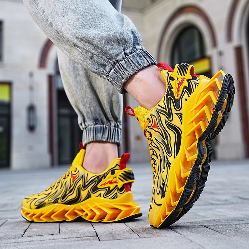 Chaussure Homme Chaussures de course respirantes pour hommes, baskets décontractées pour hommes, chaussures de tennis pour hommes, entraîneur de course, mocassins à la mode, luxe
